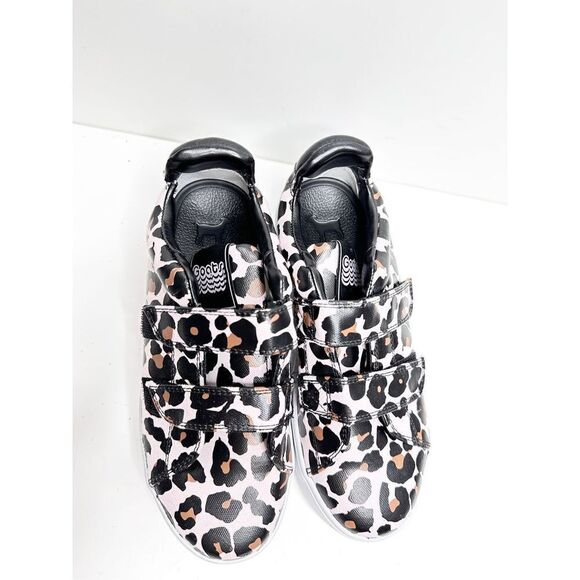 GOATS‎ Sneakers Womens Size 6.5 Cheetah Print Pink Black Platform Shoes - Picture 7 of 12